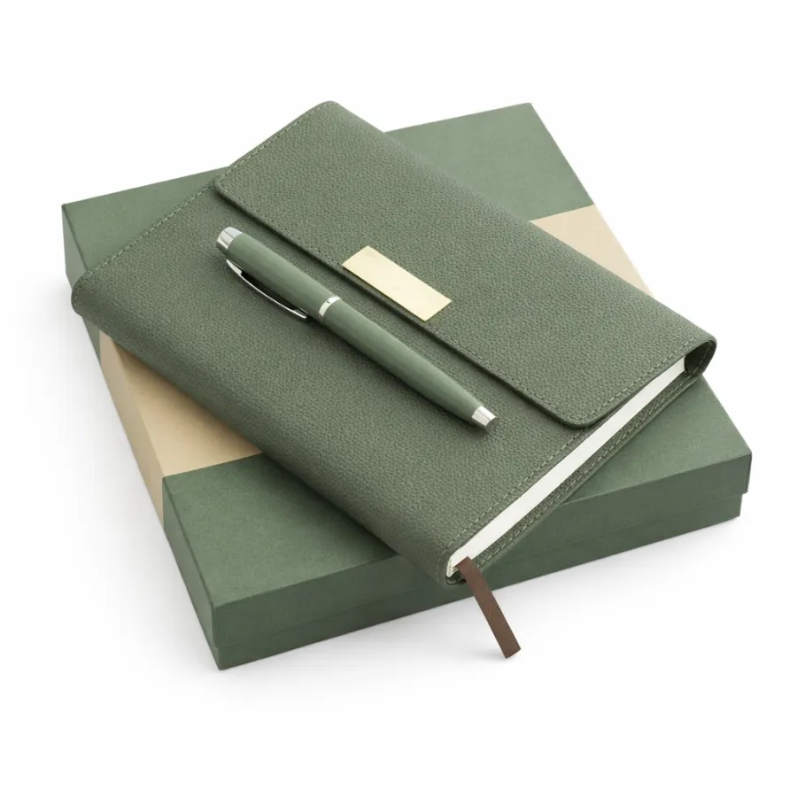 Gift Set: Flap Notebook and Pen