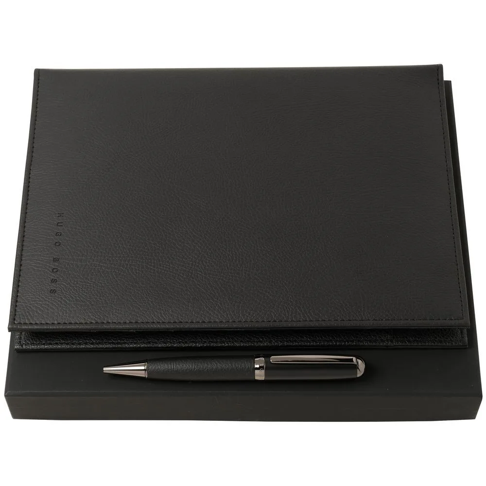 Gift Set: Folder with 8000 mAh Power Bank and Pen