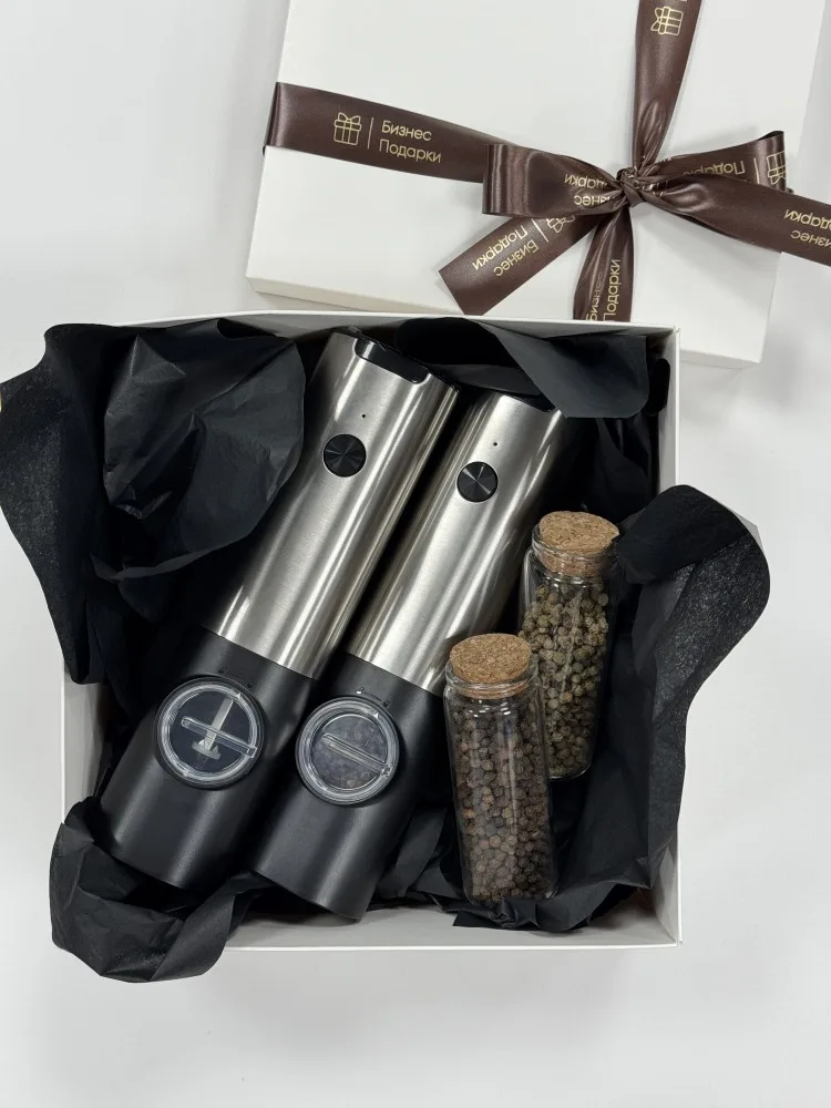 Gift Set “Taste in Control”: Electric Mills and Spices