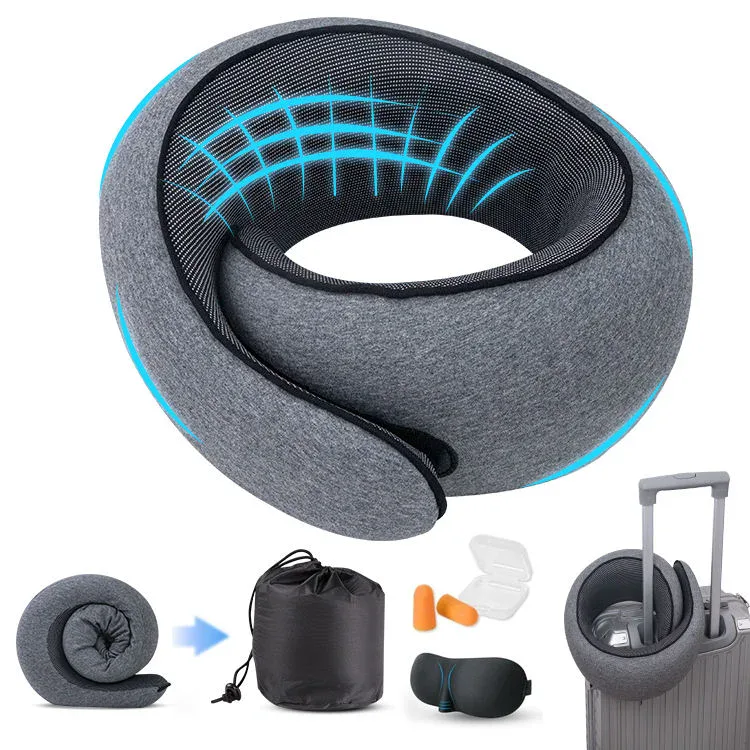 Cuscino da Collo con Supporto a 360°