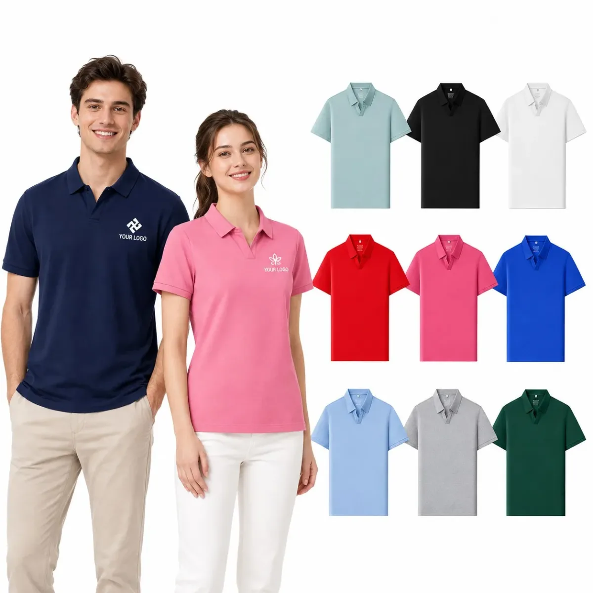 Cooling Fabric Summer Polo