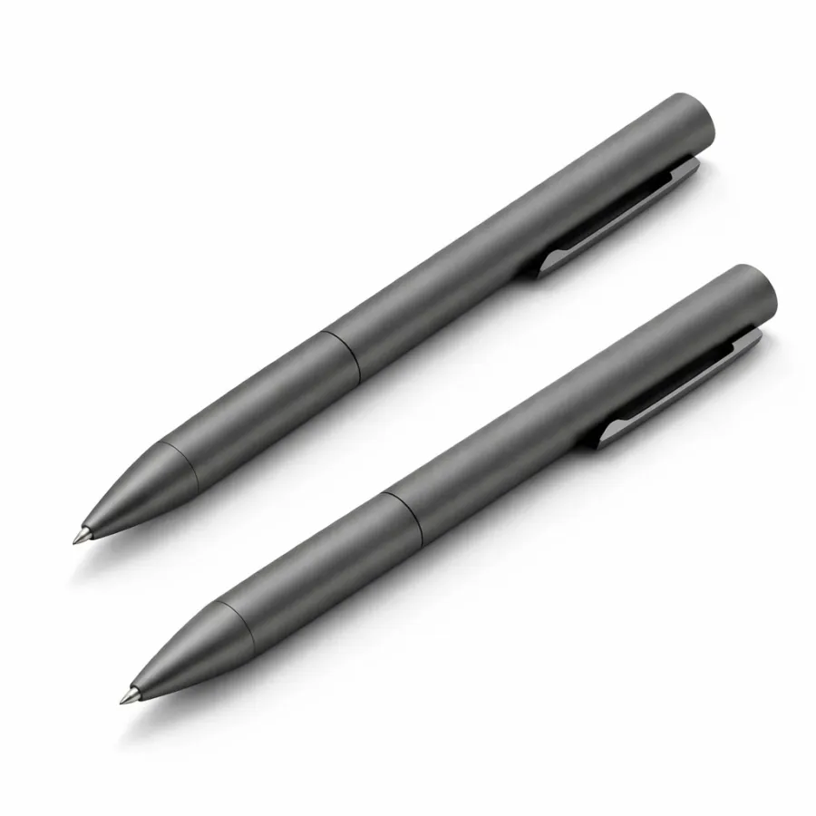 Matt Graphite Metal Twist Pen