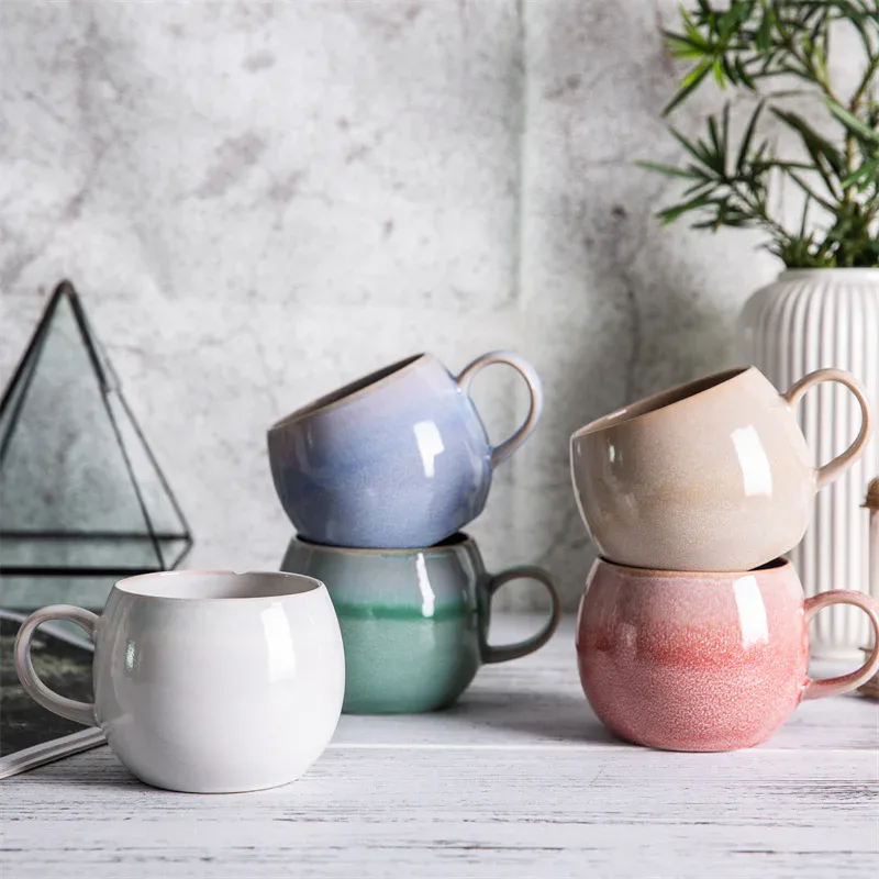 Mug ventru à émail réactif 490 ml