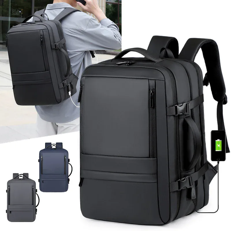 Expandable 15" Travel Laptop Backpack