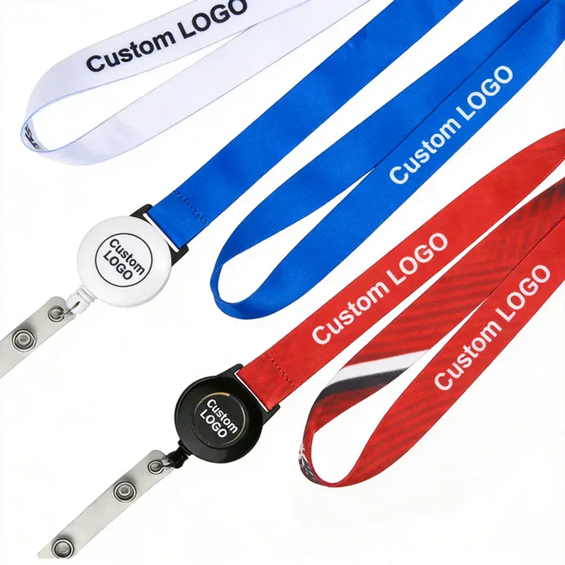 Badge Reel on Lanyard with Breakaway