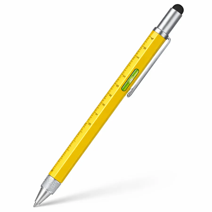 6-in-1 Multi-Tool Pen with Level