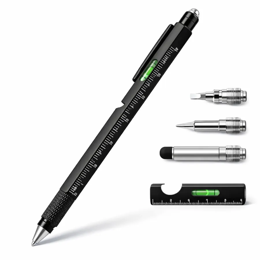 9-in-1 Multi-Tool Pen in Gift Box