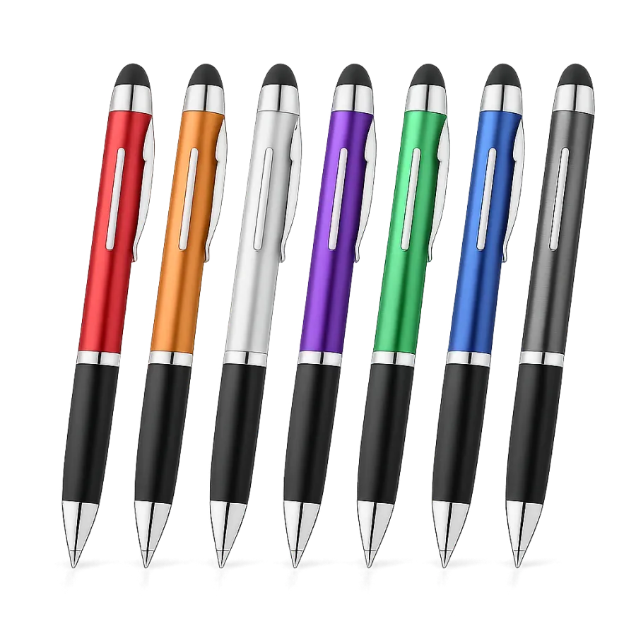 Light-Up Logo Pen with Stylus