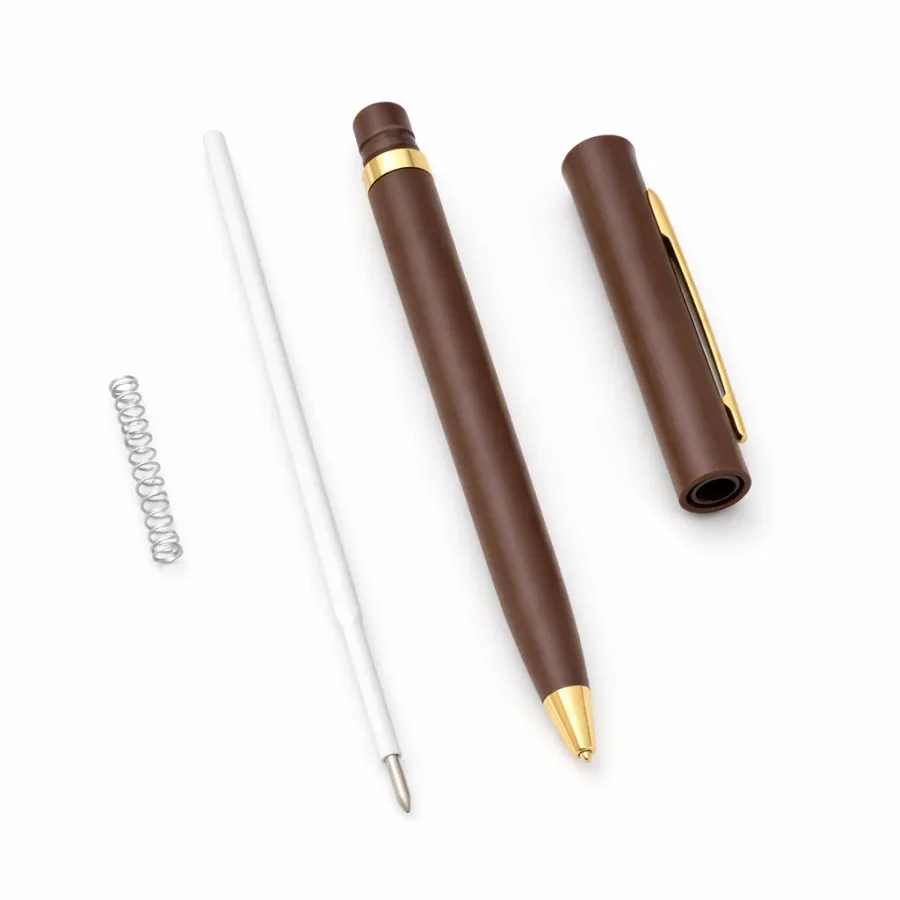 Penna a sfera business con finiture dorate