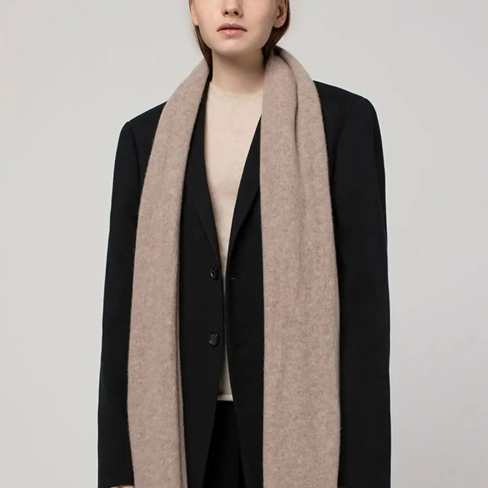 Wide Cashmere Scarf 50 × 170 cm