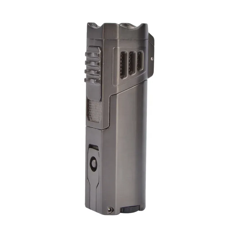 Quad-Jet Cigar Lighter with Punch