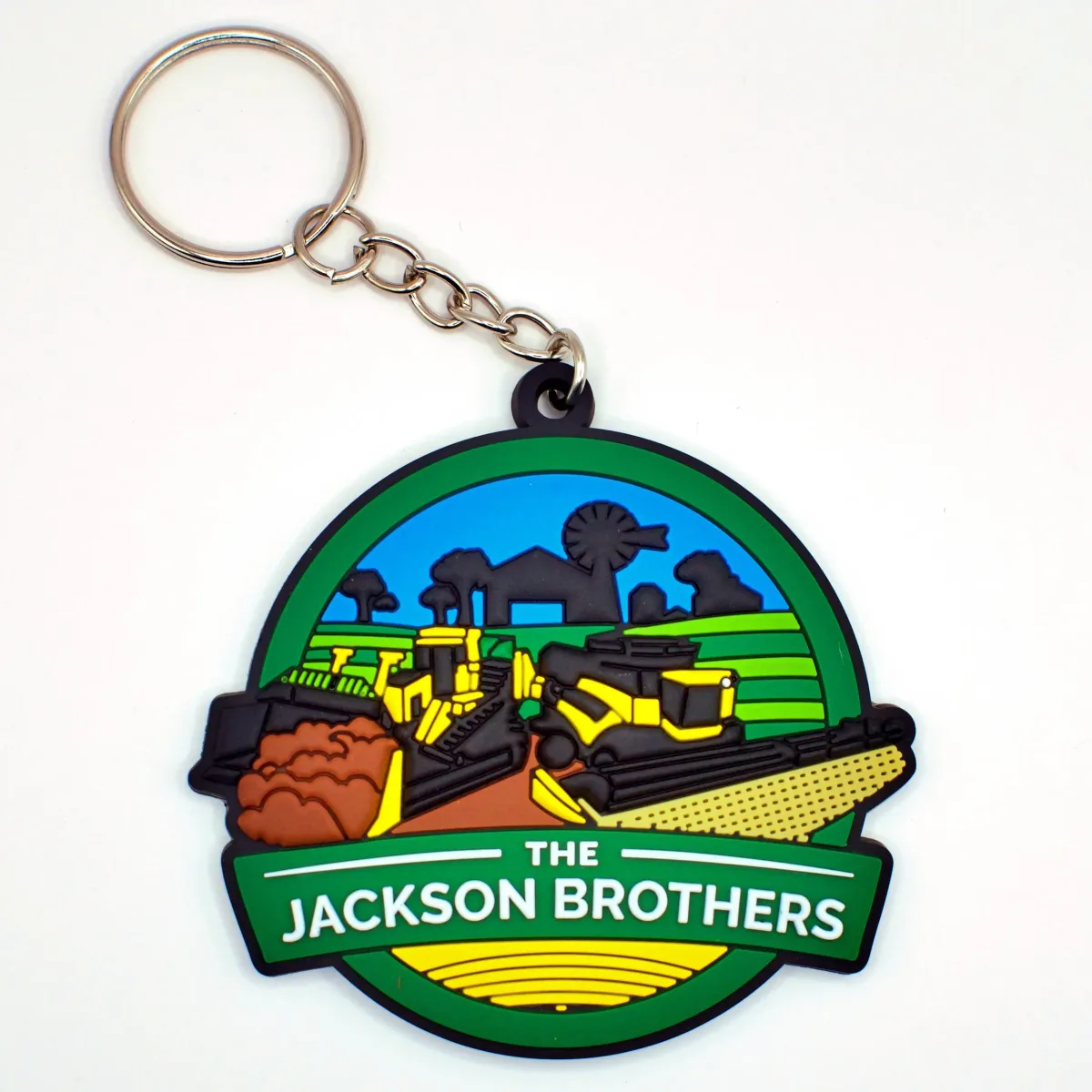Custom Shape Soft PVC Keyring