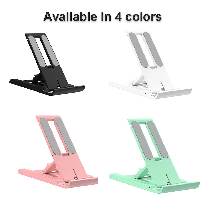 Folding Plastic Phone and Tablet Stand