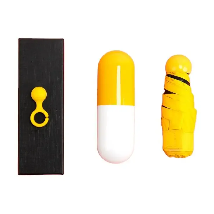 Miniparaguas plegable en funda