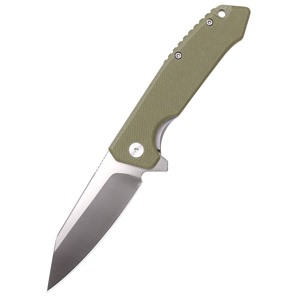 Couteau pliant en G10 avec clip de poche