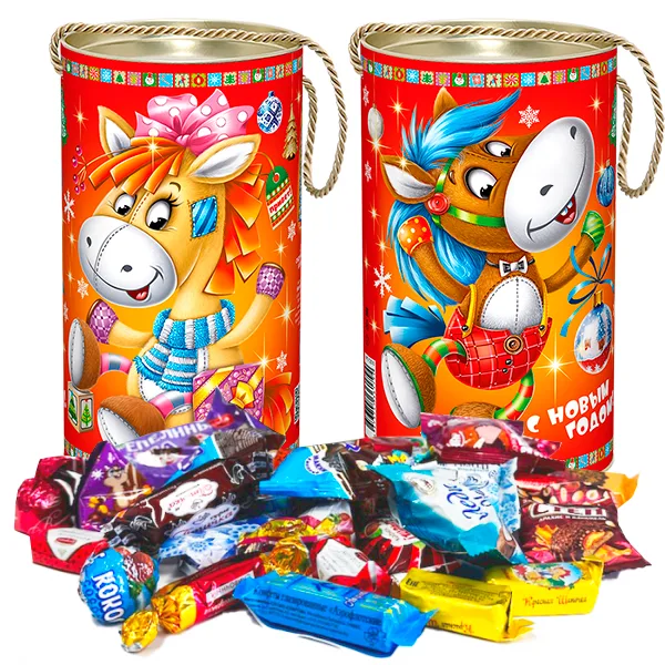 Regalo dulce “Tubo de animales”