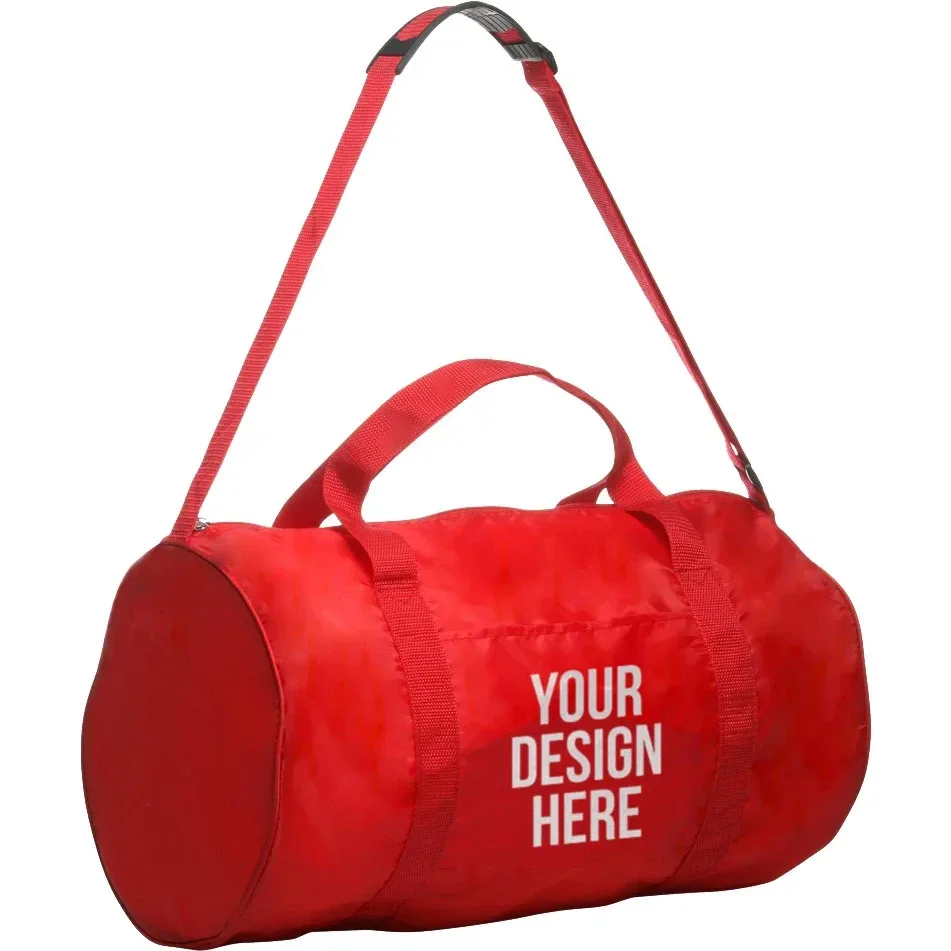 Bolsa cilíndrica de poliéster