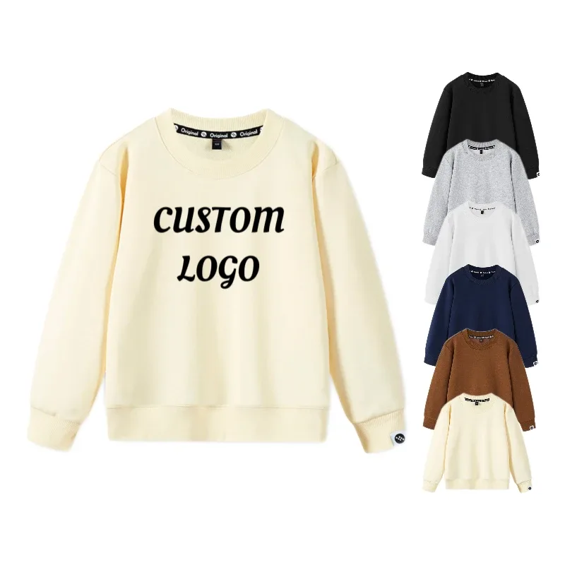Cotton Crew Neck Sweatshirt 320 gsm