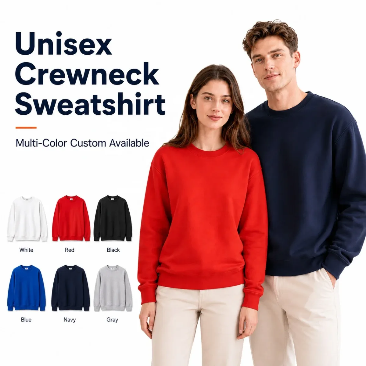 Stretch Cotton Sweatshirt 320 gsm