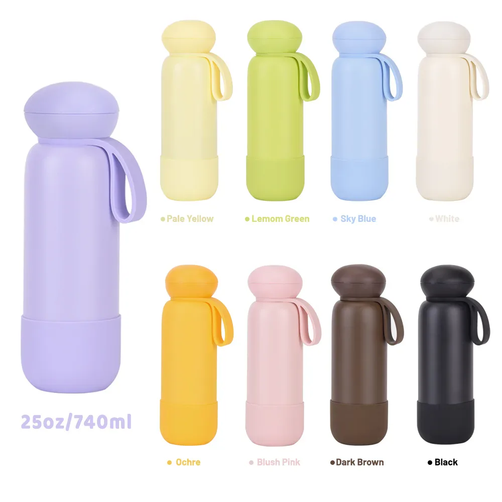 Steel Bottle with Silicone Loop 740 ml
