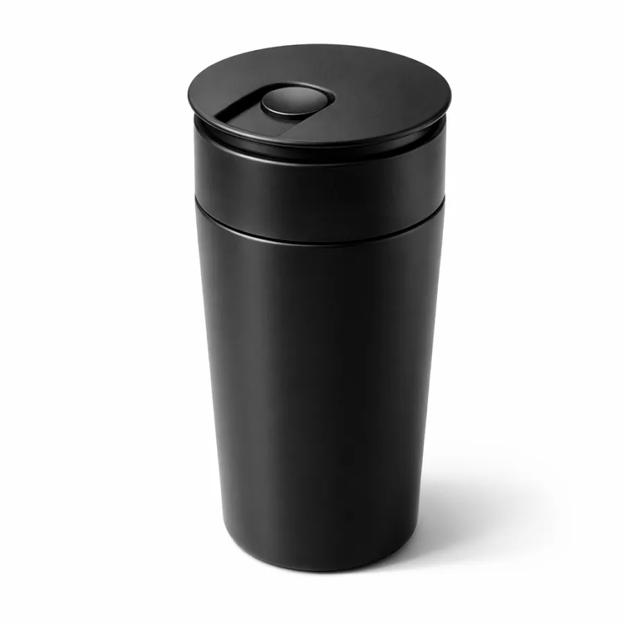 Taza de viaje esbelta con tapa deslizante 450 ml