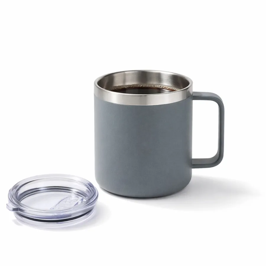Stainless Steel Travel Mug with Handle 350 ml