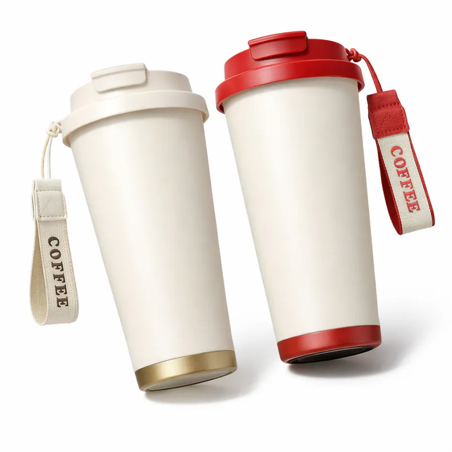 Kaffeebecher mit Trageschlaufe 500 ml
