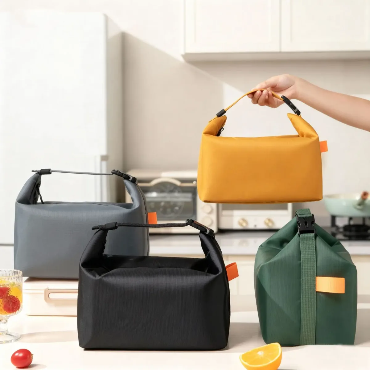 Lunch Cooler Bag with Buckle Strap