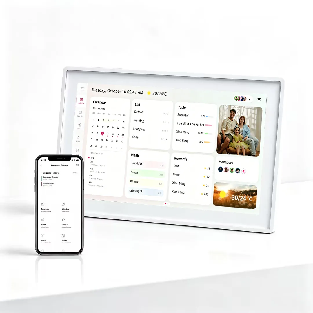 Cornice digitale Wi-Fi con calendario, 10,1"