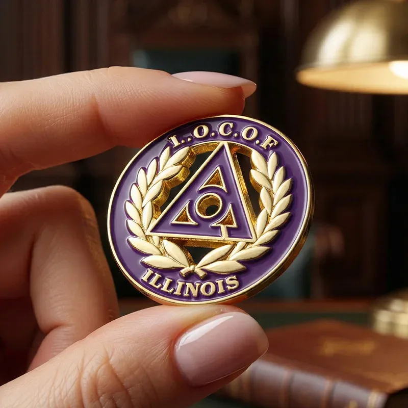 Die-Cast 3D Zinc Badges