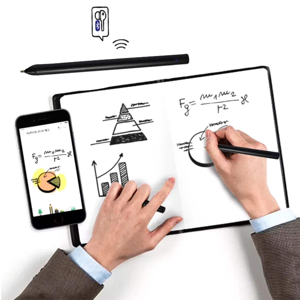 Penna smart con quaderno digitale A5