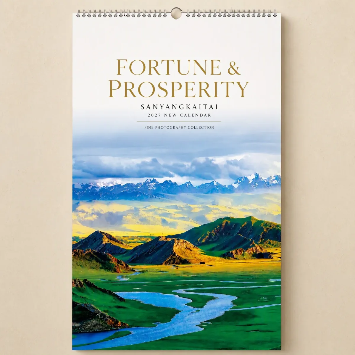 Foto-Wandkalender im Hochformat