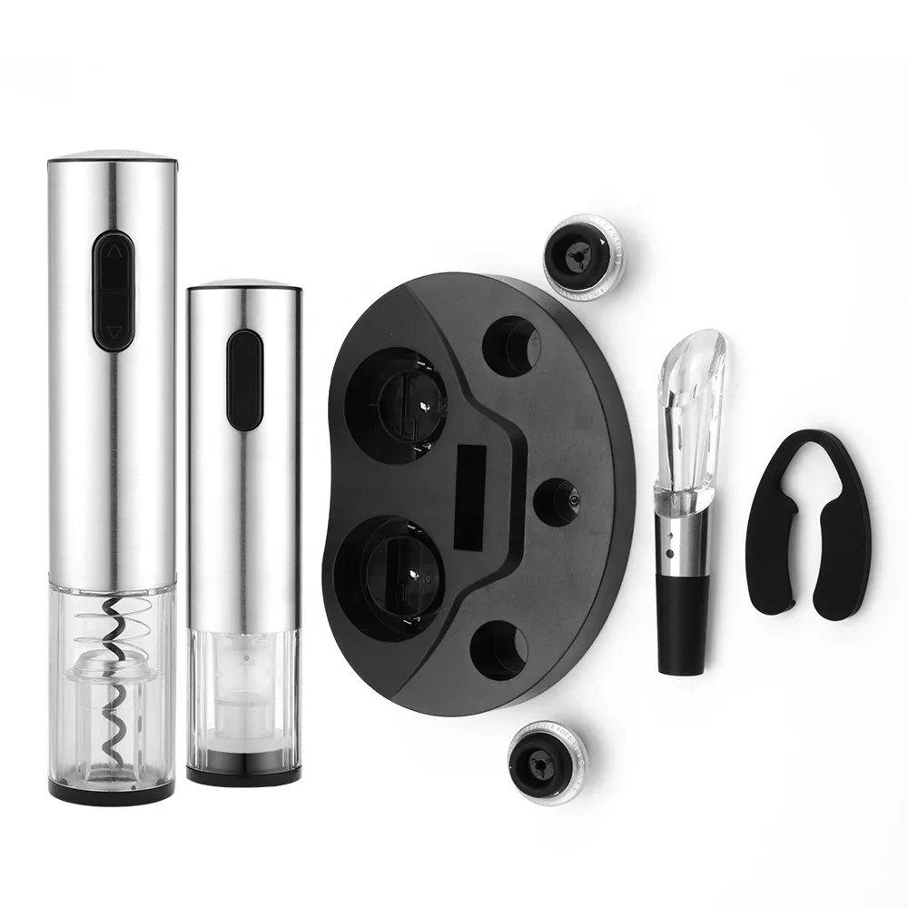 6-in-1 Electric Corkscrew Wine Set