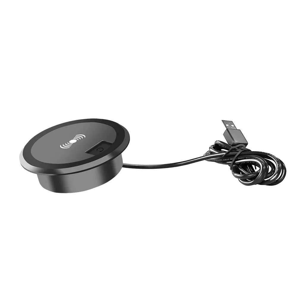 Built-In Desk Wireless Charger
