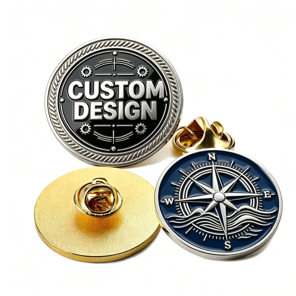 Iron 2D or 3D Badge