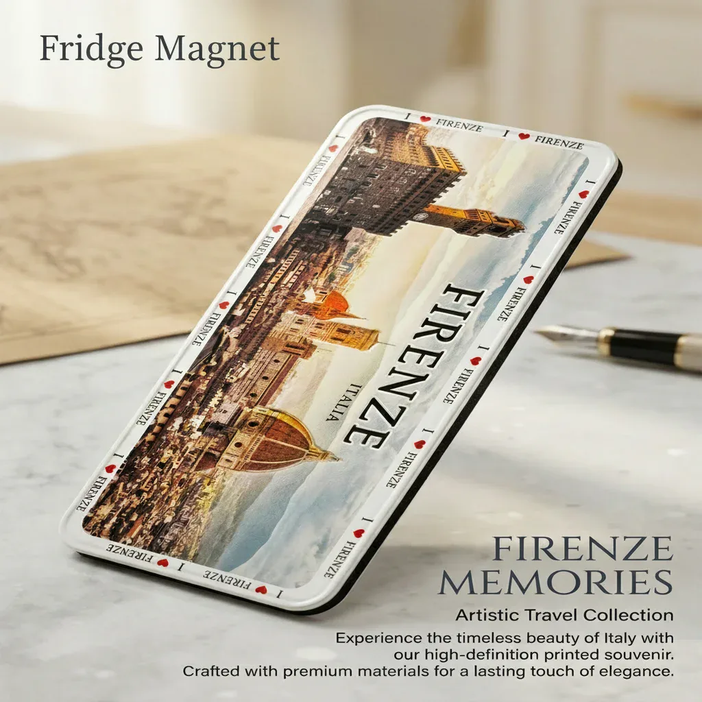 Blechmagnet mit Vollfarbdruck