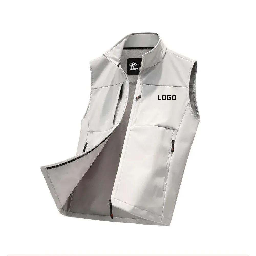 Chaleco softshell con cremallera