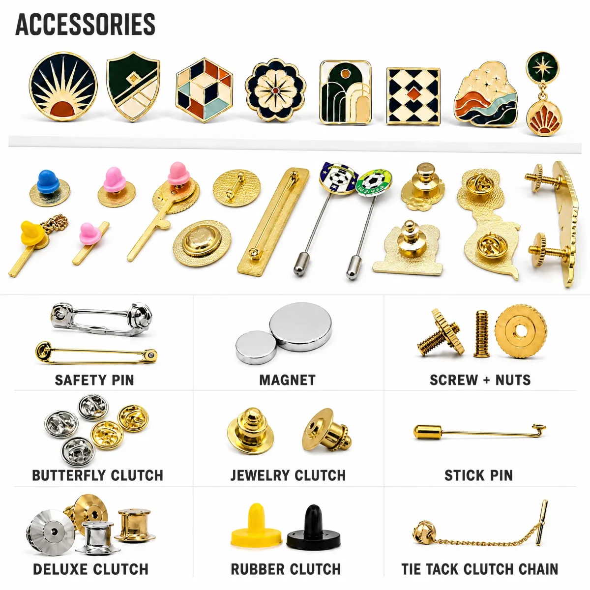 Hard Enamel Pin Badges