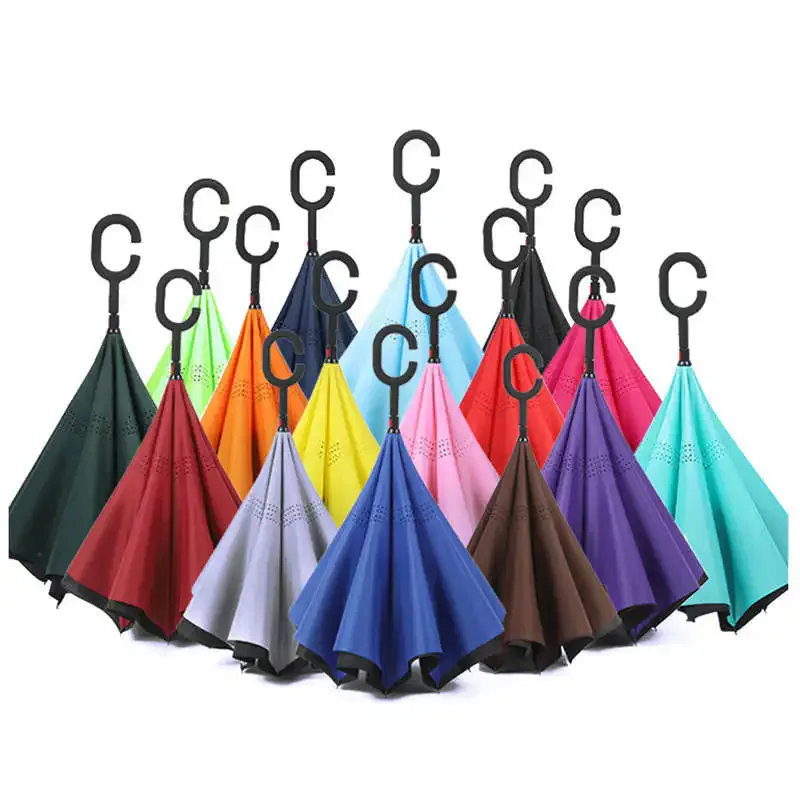 Reverse Stick Umbrella “Inside Out”